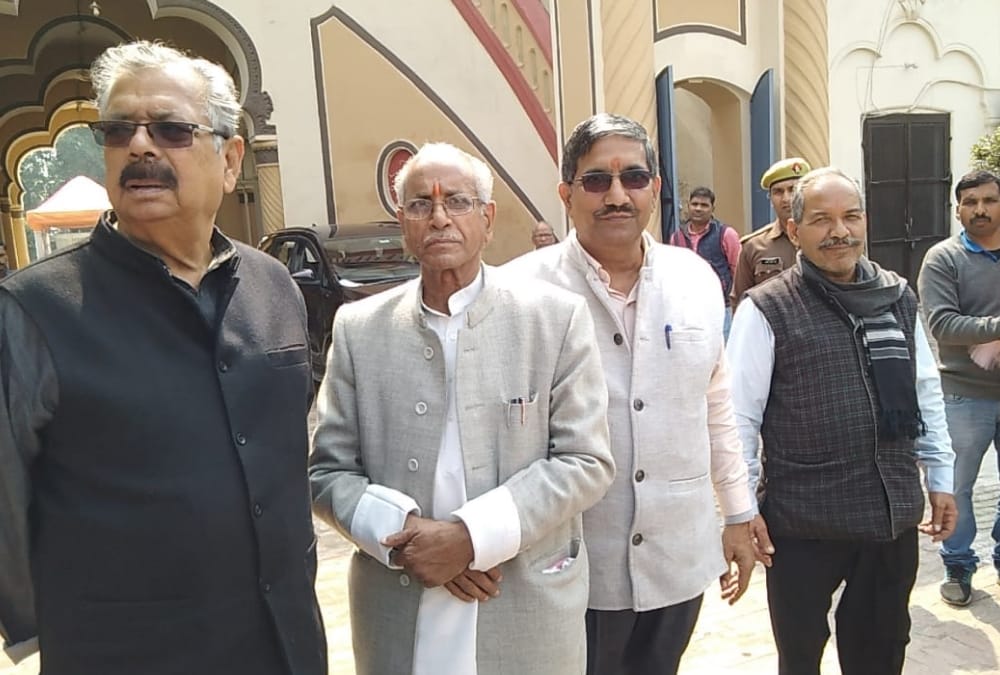 Trusty visits Ramlala campus in Ayodhya.