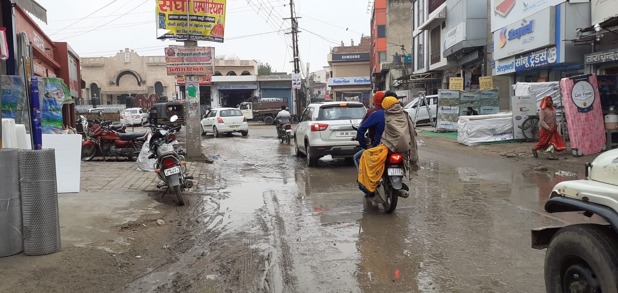 8 mm rain caused problems for people
