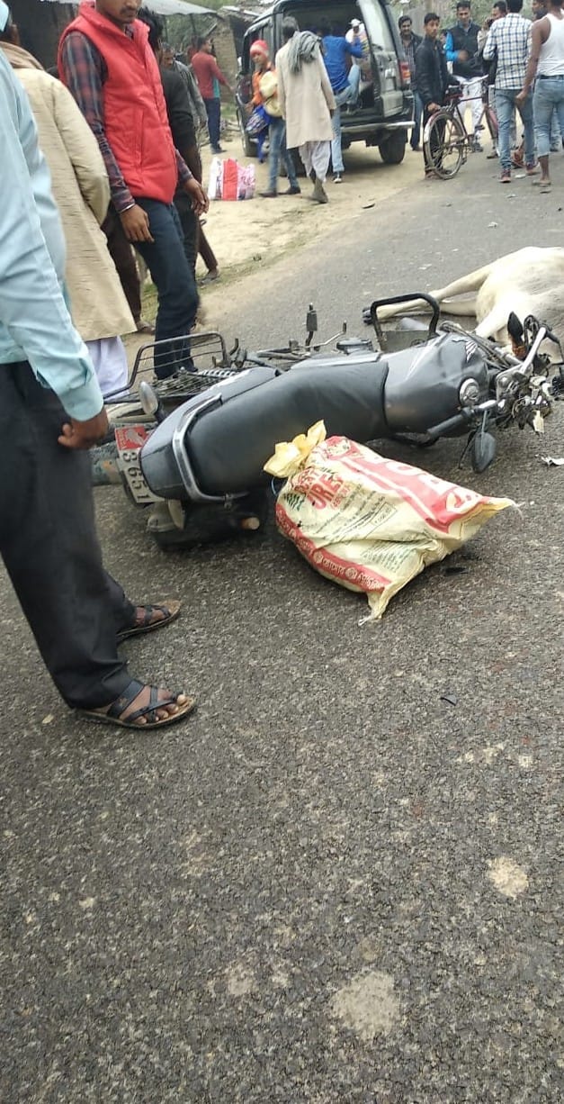 ?????????? ?? ???? ??? ??? ?? ???? ???Three bike-riding brothers died due to Scorpio