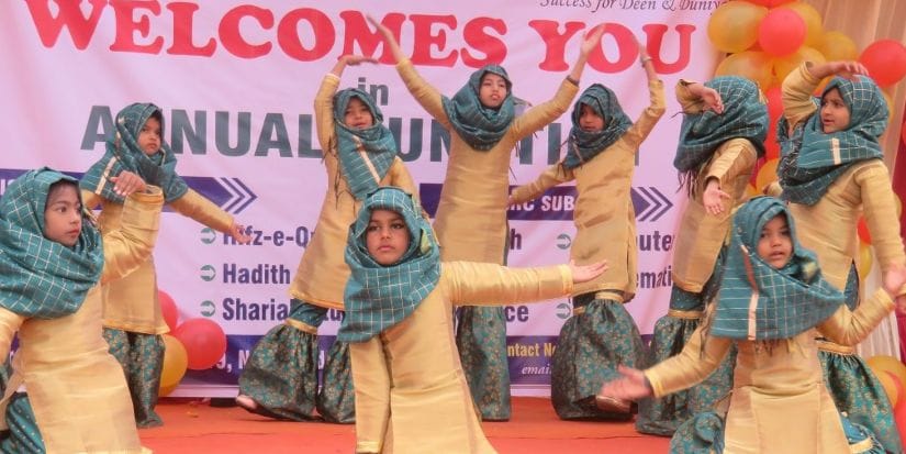 'Grooming life with worldly and divine education'
