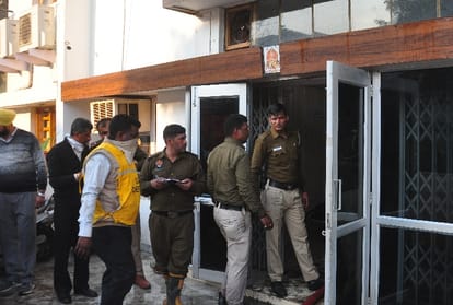 Major fire breaks out at a house in Chandigarh