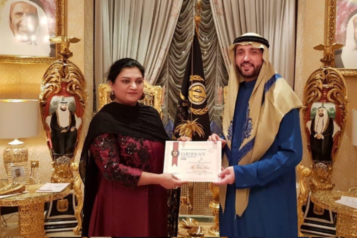 khan sisters from Muzaffarnagar is spreading happiness with Funun Arts in Dubai