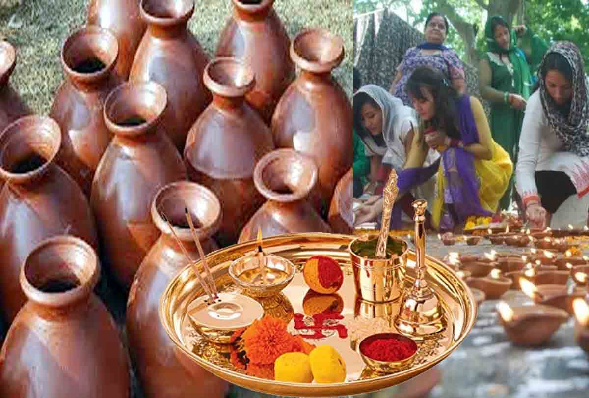 Kashmiri Pandits worship Vatuk in pitches made by Muslim potters