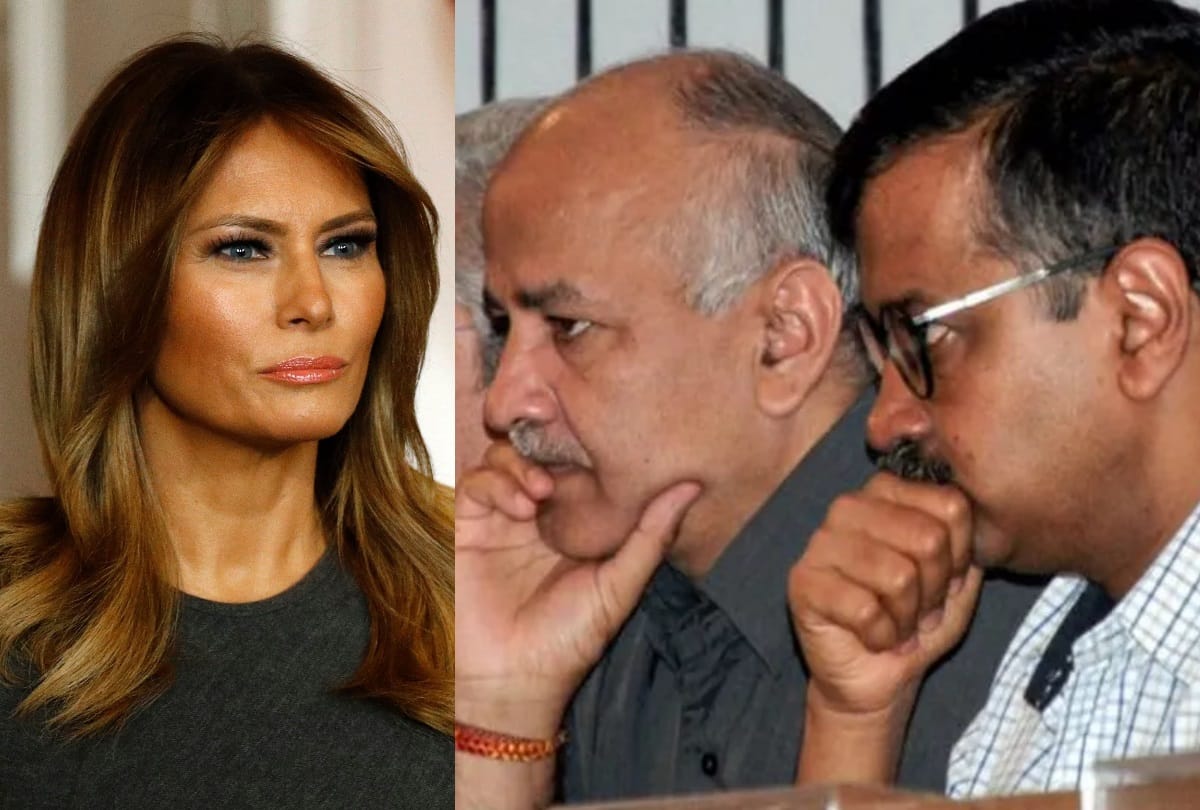Centre cuts kejriwal sisodia name from melania trump visit Delhi government school happiness class
