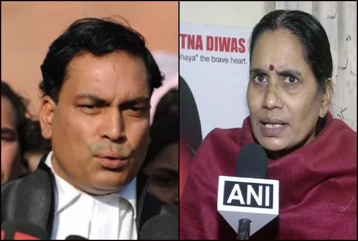 Nirbhaya case latest update mother Asha devi attacks convicts advocate AP Singh