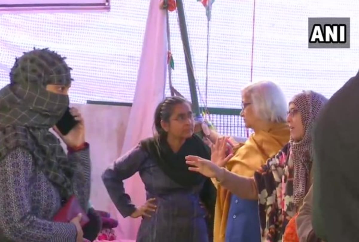 Shaheen Bagh Delhi Protest News In Hindi: Sadhna Ramchandran again reach shaheen bagh