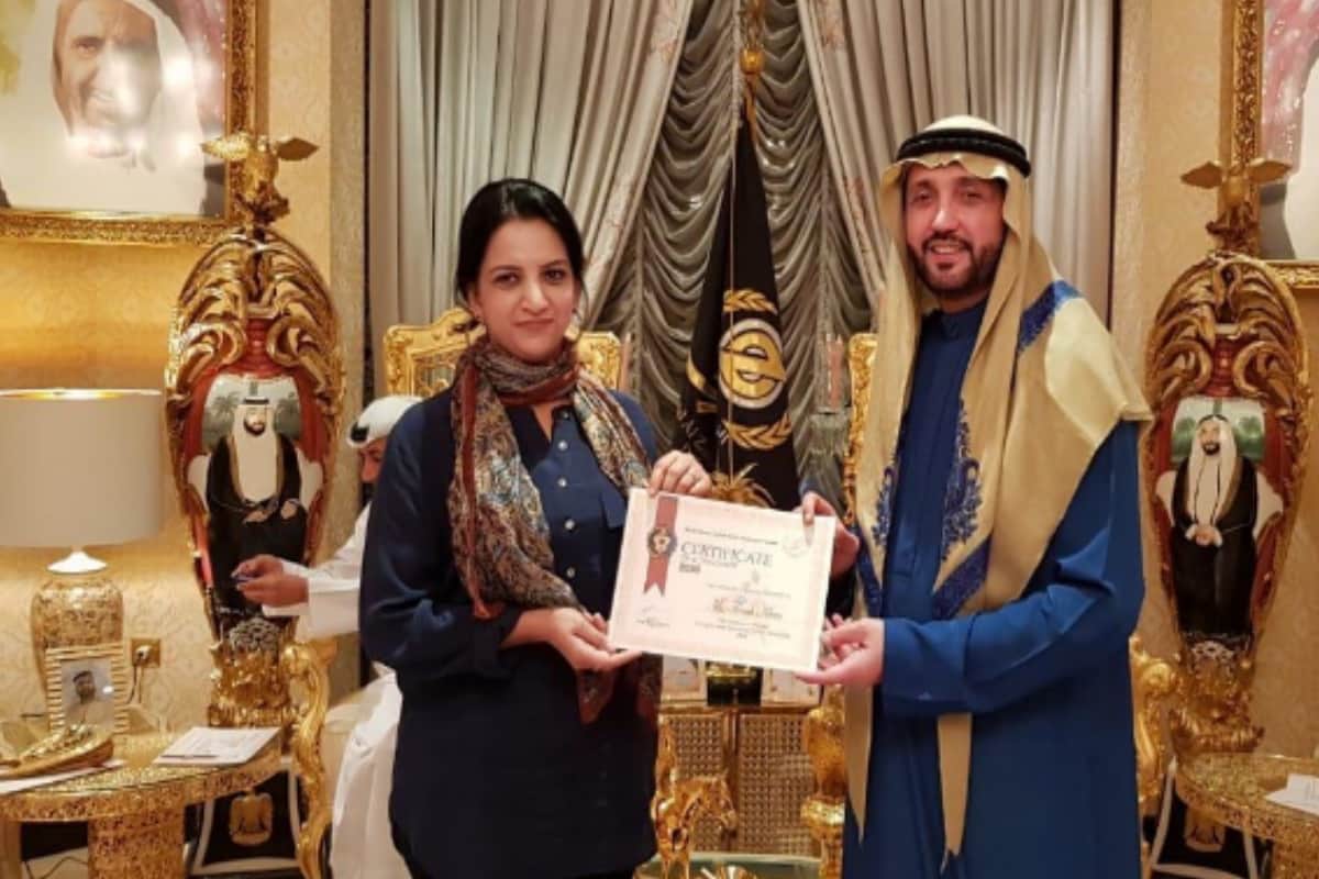 khan sisters from Muzaffarnagar is spreading happiness with Funun Arts in Dubai