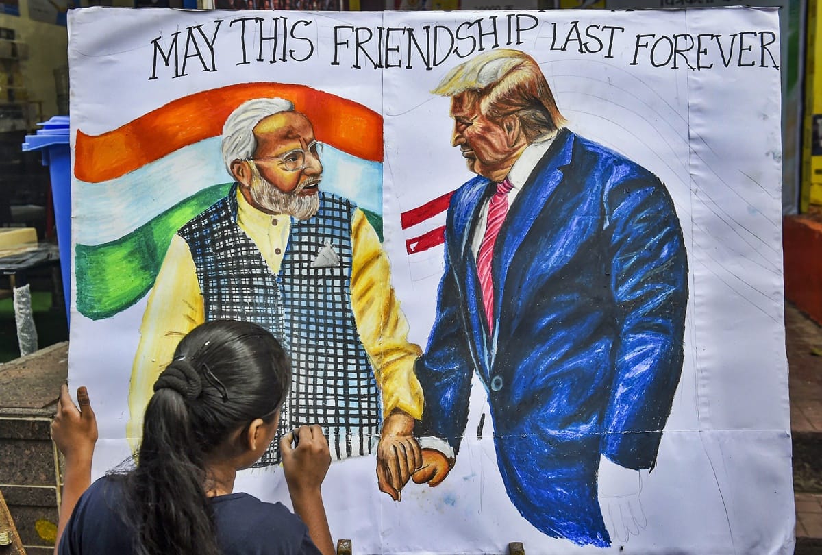 Namaste trump Program Organizer question raised donald trump nagarik abhinandan samiti Ahmedabad
