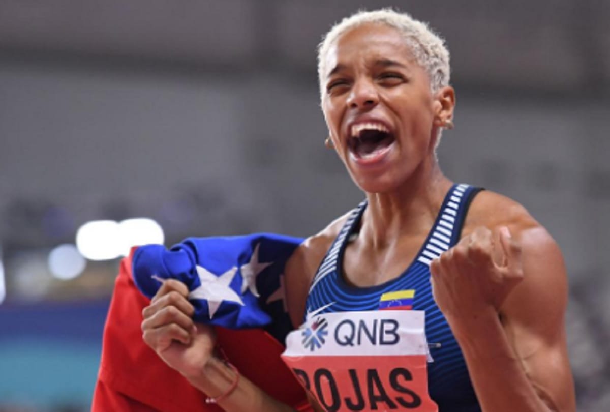 Venezuela YULIMAR ROJAS BREAKS TRIPLE JUMP WORLD INDOOR RECORD IN MADRID