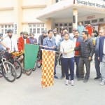 cricketer mithali raj flags off cycle race anti drug campaign