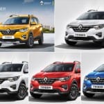 Renault Triber Colour Variants