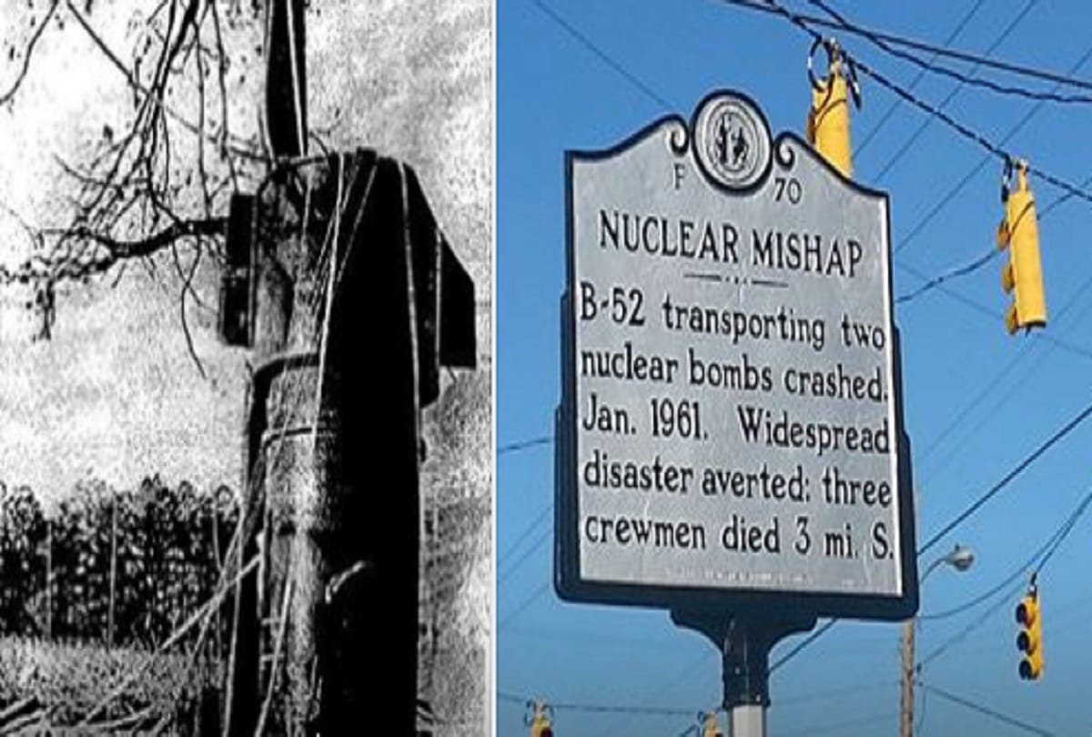 When USA is destroyed by its own nuclear bomb terrific story of 1961 Goldsboro B52 crash