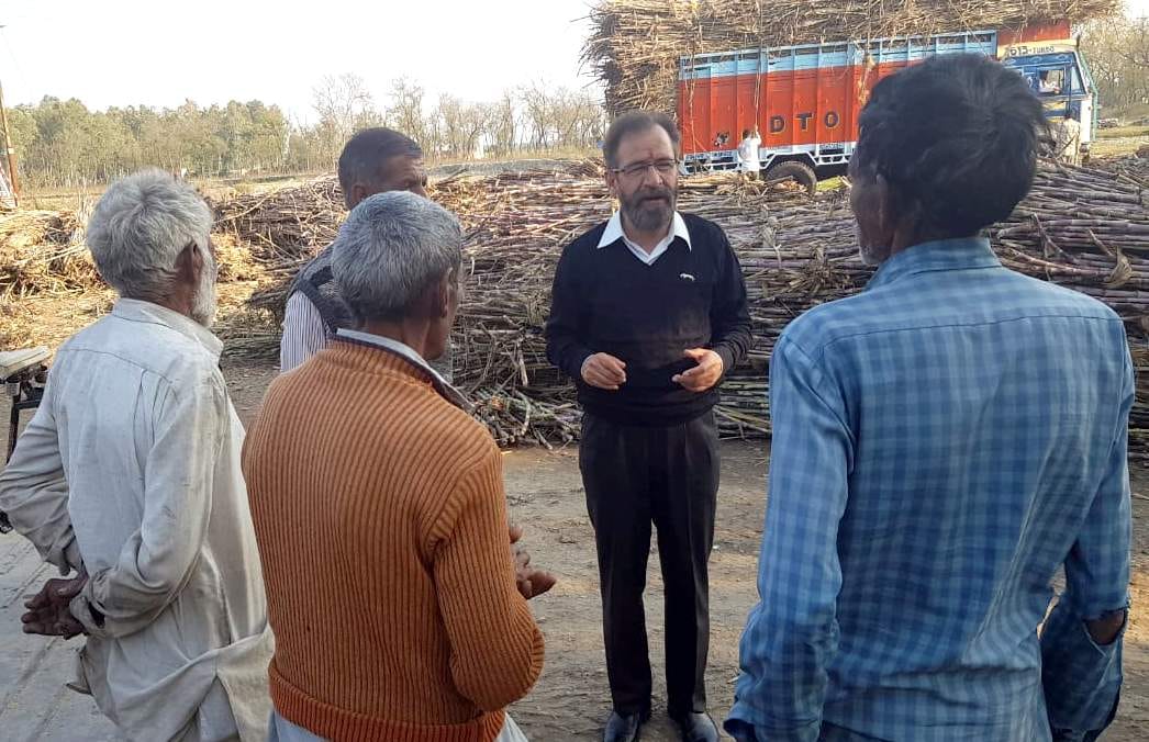 Displeasure expressed over delay in cane weighing