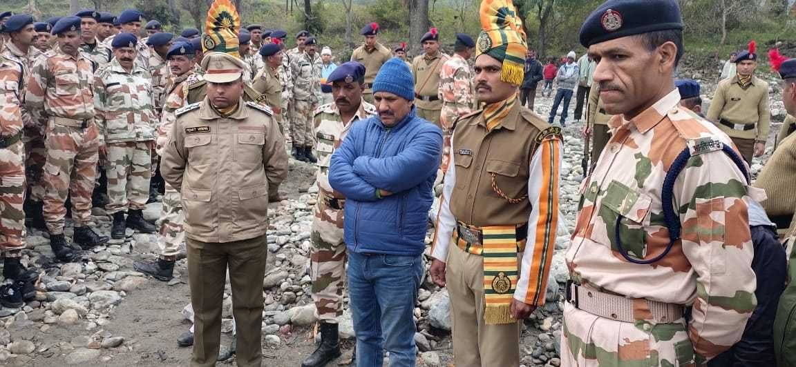 ITBP inspector Dhek dies, last rites performed with military honors