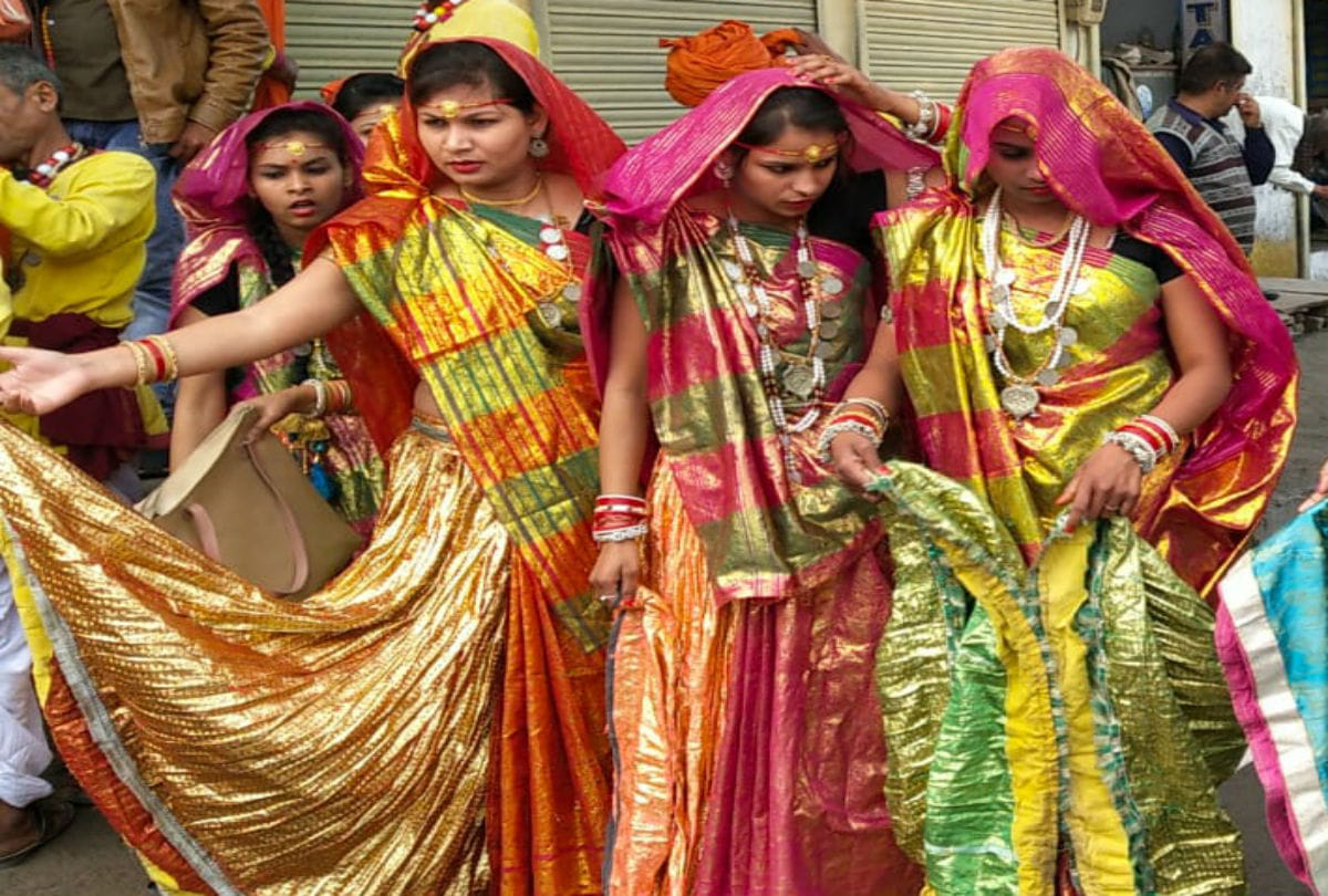 Artists perform rehearsal for Donald Trump Welcome in agra