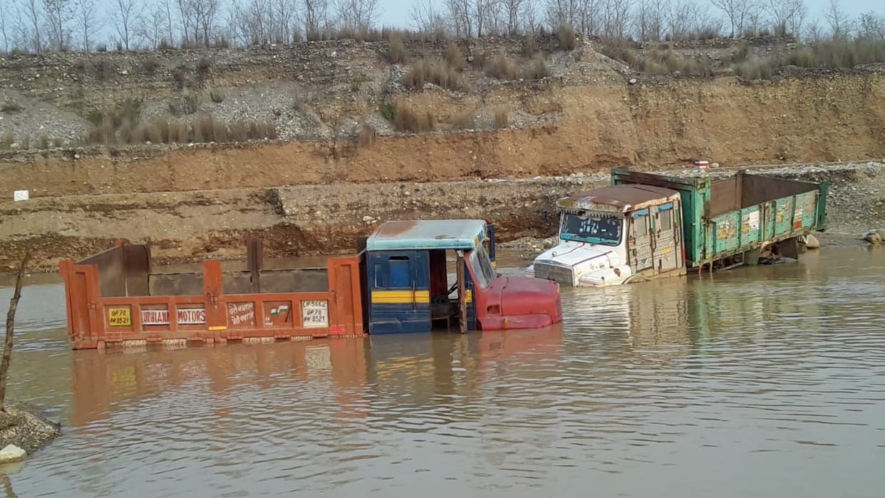 Gaula's water level rises, many dumpers submerged, drainage after drainage