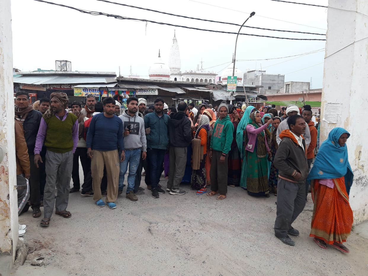 injured man death of during treatment in auraiya