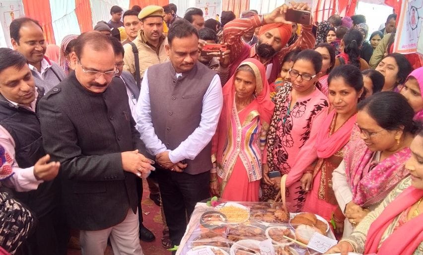 DM inspected the public health camp