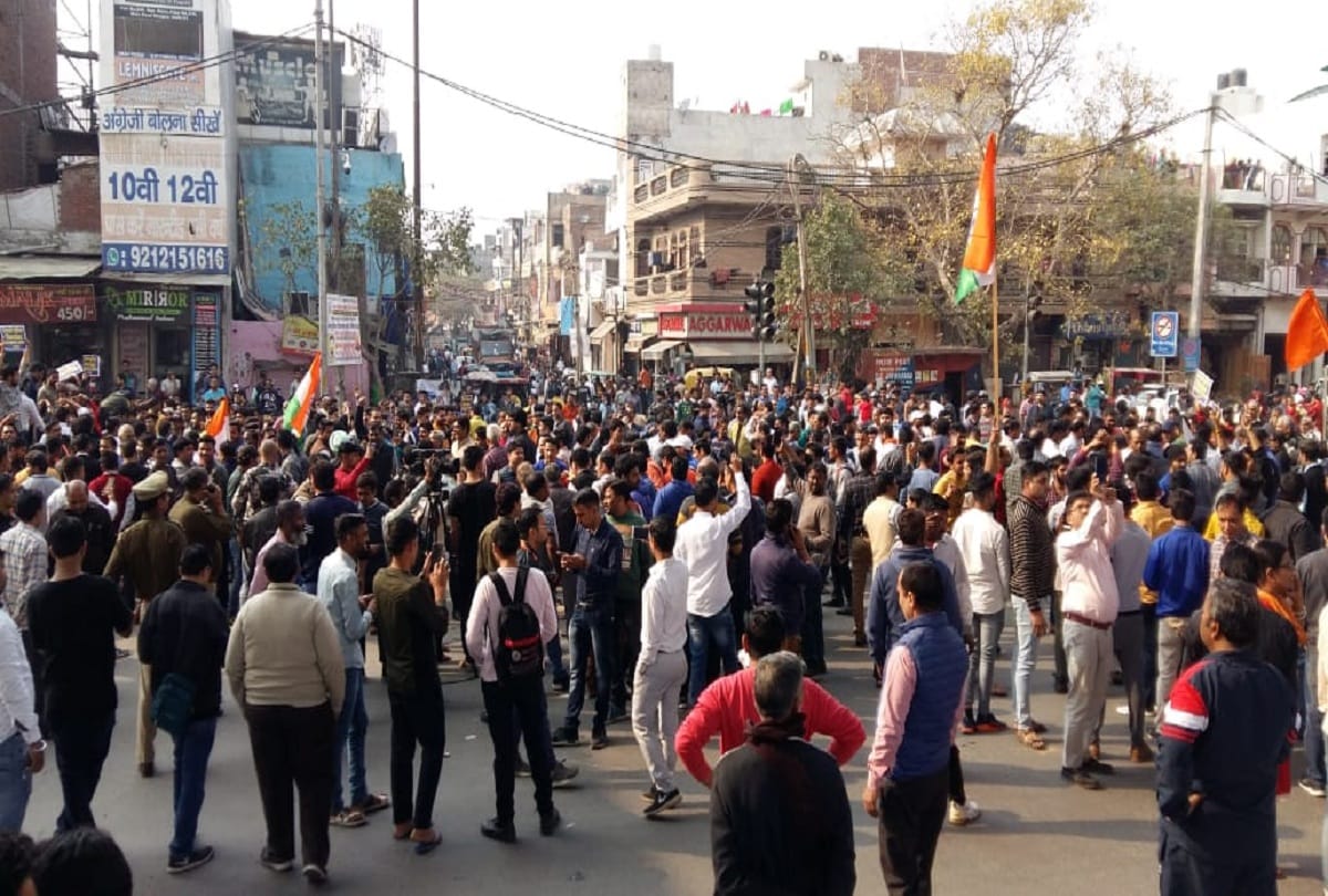 Nuisance against CAA from Delhi to Aligarh