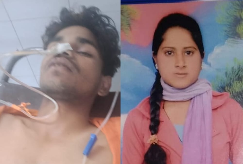 A man murdered a girl in nagram in Lucknow.