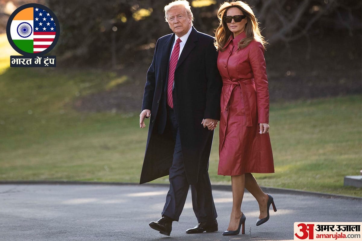 Trump Visit to India: Donald Trump Melania Trump India Visit Full Schedule Ahmedabad Agra Delhi