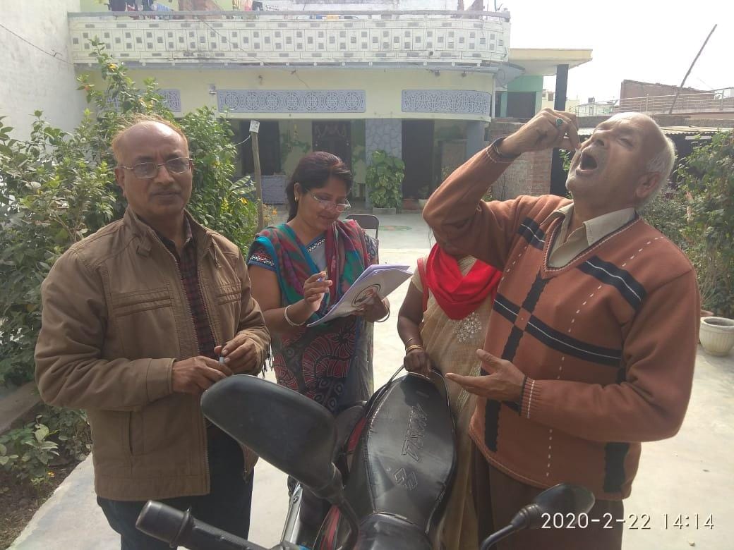 Filaria refusal to eat medicine,Health department team explained then agreed