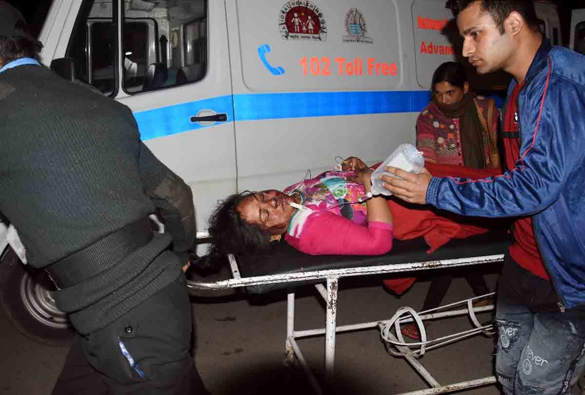 Kathua road accident in which nine people died