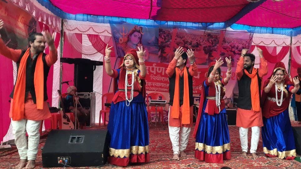 Cultural programs boom in Melpani Shiv Festival