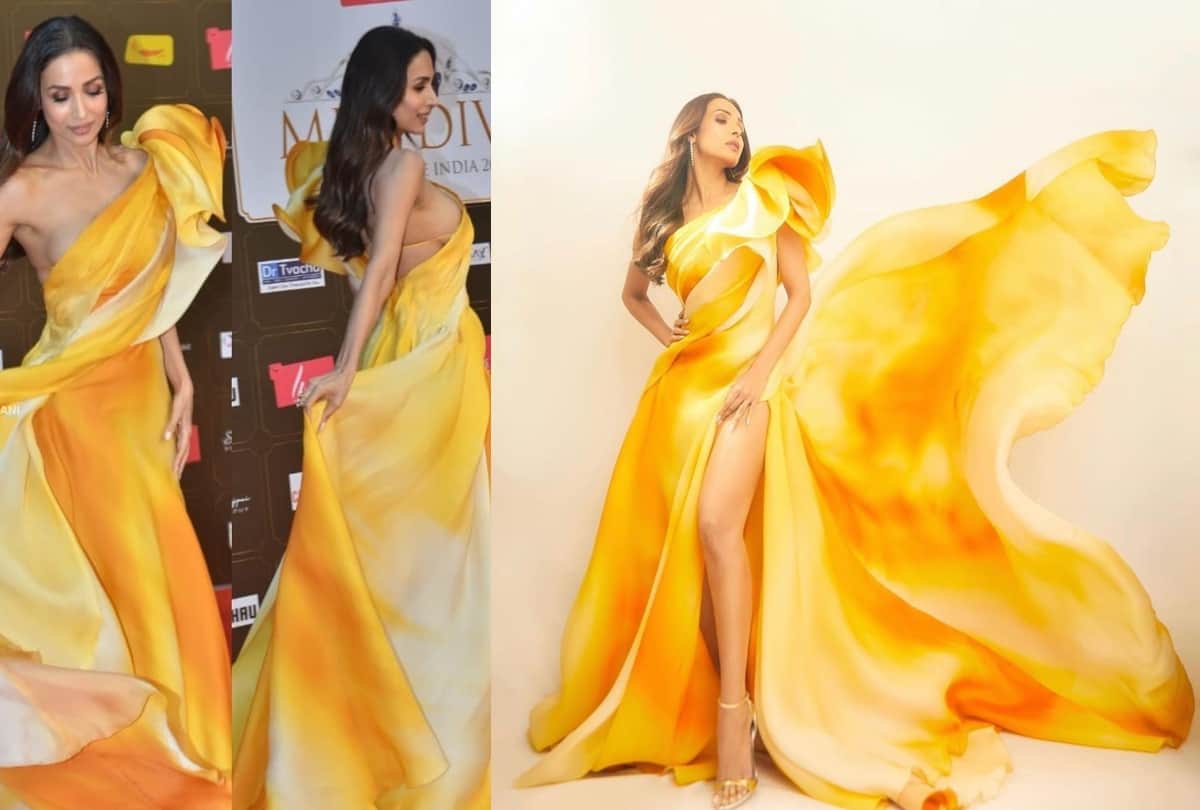malaika arora wear yellow dress in miss diva 2020 but trolled