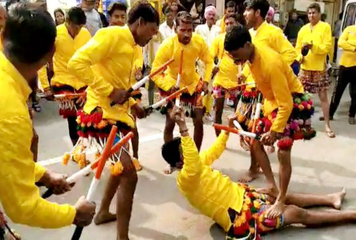 Artists perform rehearsal for Donald Trump Welcome in agra