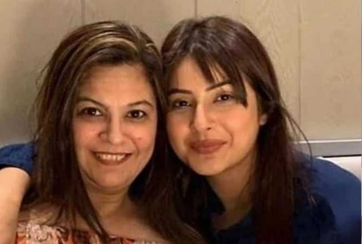 shehnaz gill with sidharth shukla sister photo viral