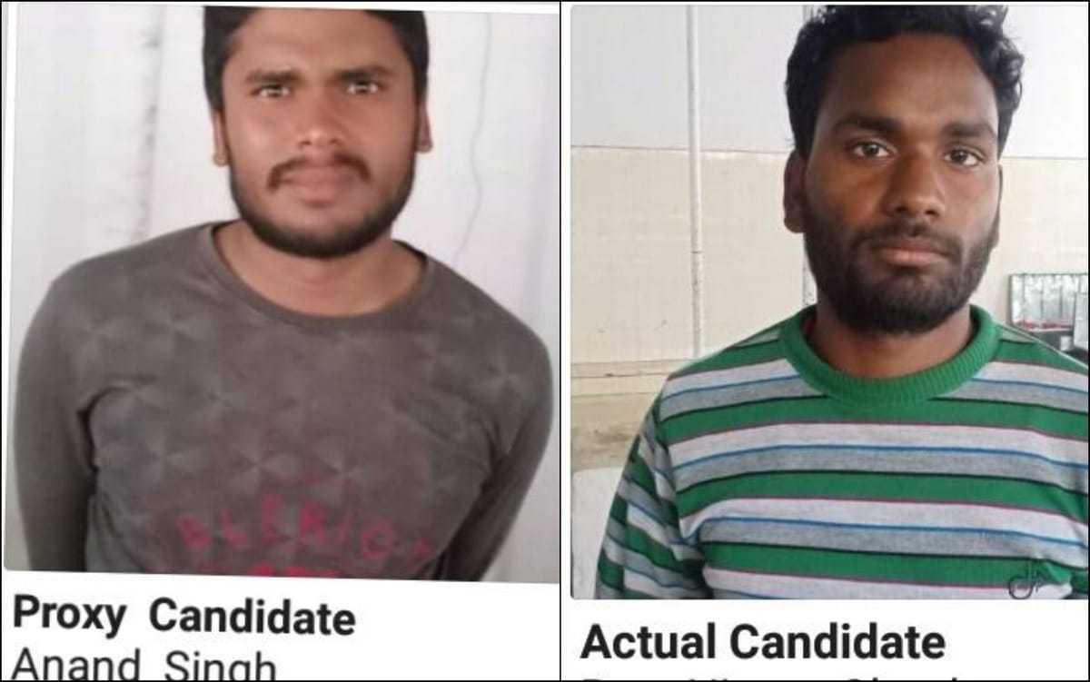 Two people cheating written test of army recruiter in custody in cantonment varanasi