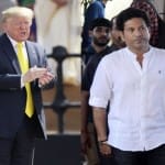 डोनाल्ड ट्रंप, सचिन तेंदुलकर