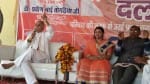 जालौन के अजनारी रोड, उरई स्थित एक गेस्ट हाउस के सभागार में संबोधित करते  अंतरराष्ट्रीय हिंदू परिष