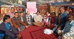 पिथौरागढ़ के गांधी चौक में धरना देते उक्रांद कार्यकर्ता।  संवाद