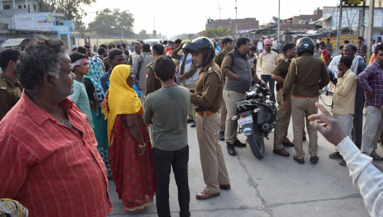 accident in mainpuri
