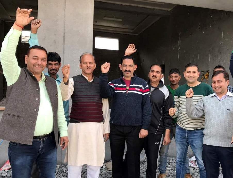 SC-ST personnel gave a token strike
