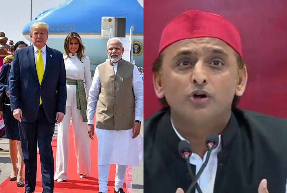Akhilesh Yadav comments on spending money on US President's India visit.