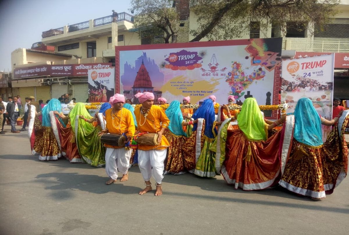 Donald Trump India Visit update agra ready for warm welcomes