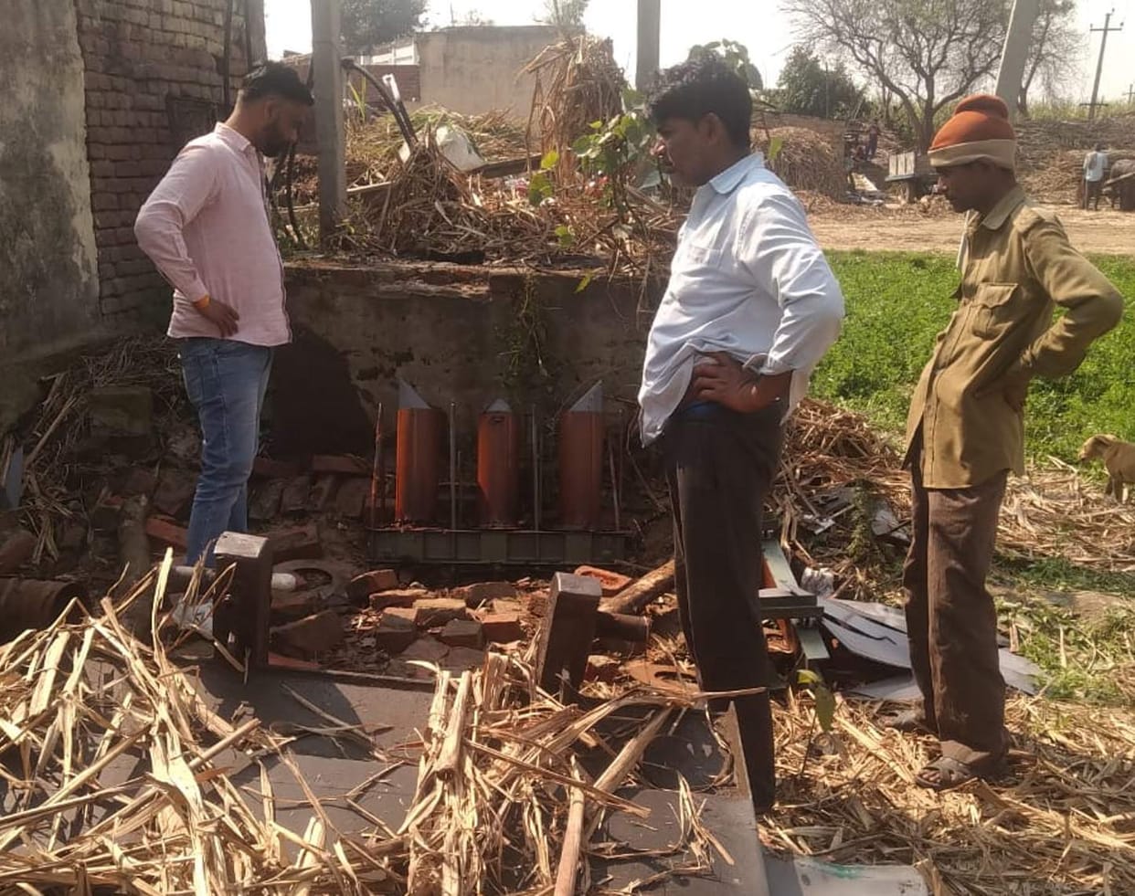 Transformer goods stolen, 250 families in darkness
