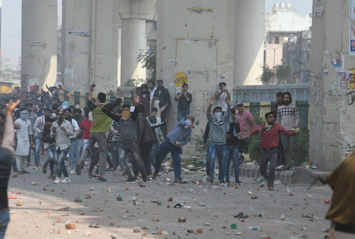 Tilak on forehead to save life during delhi violence