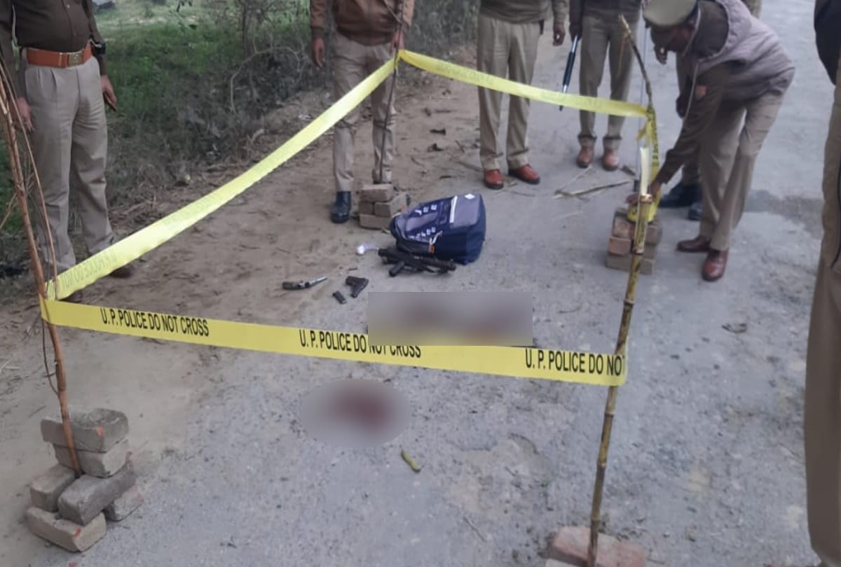 STF gorakhpur unit shot dead wanted and rewardee Feroz Pathan in Basti