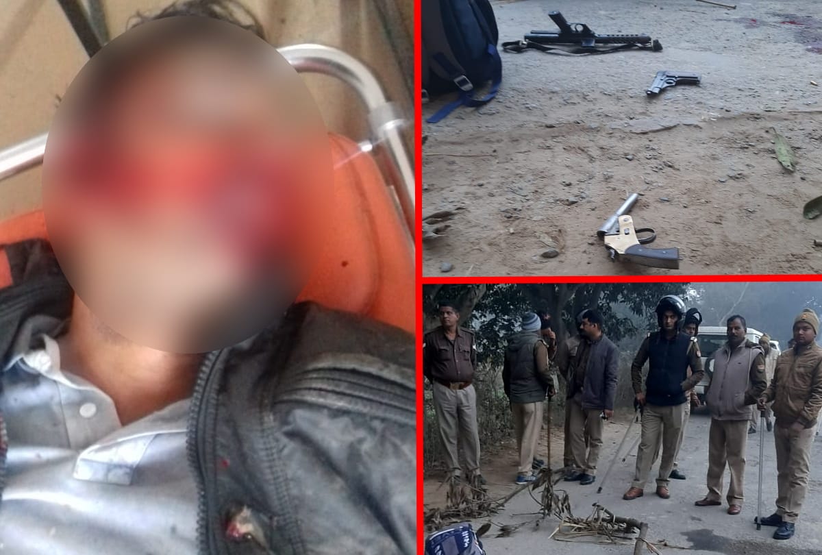 STF gorakhpur unit shot dead wanted and rewardee Feroz Pathan in Basti