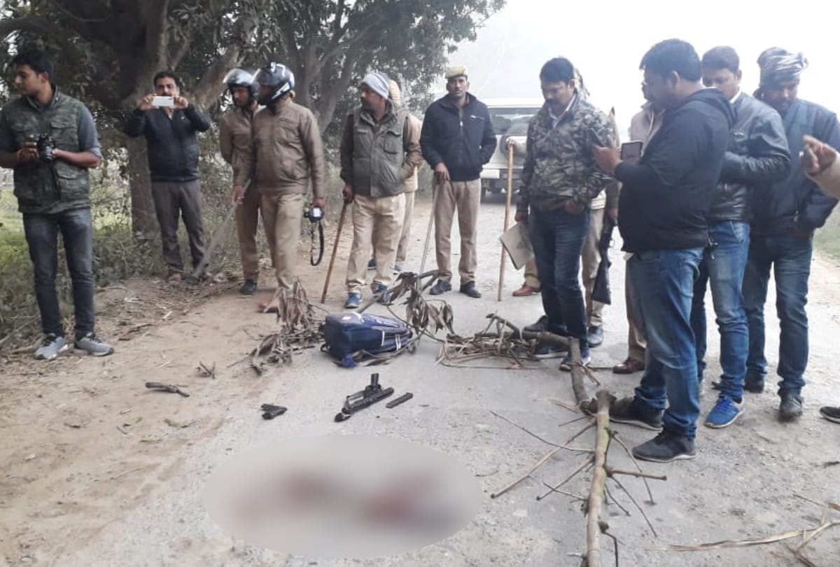 STF gorakhpur unit shot dead wanted and rewardee Feroz Pathan in Basti