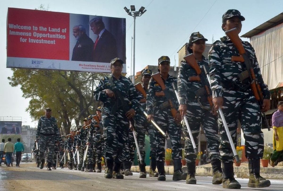 Donald Trump India Visit tight security in agra