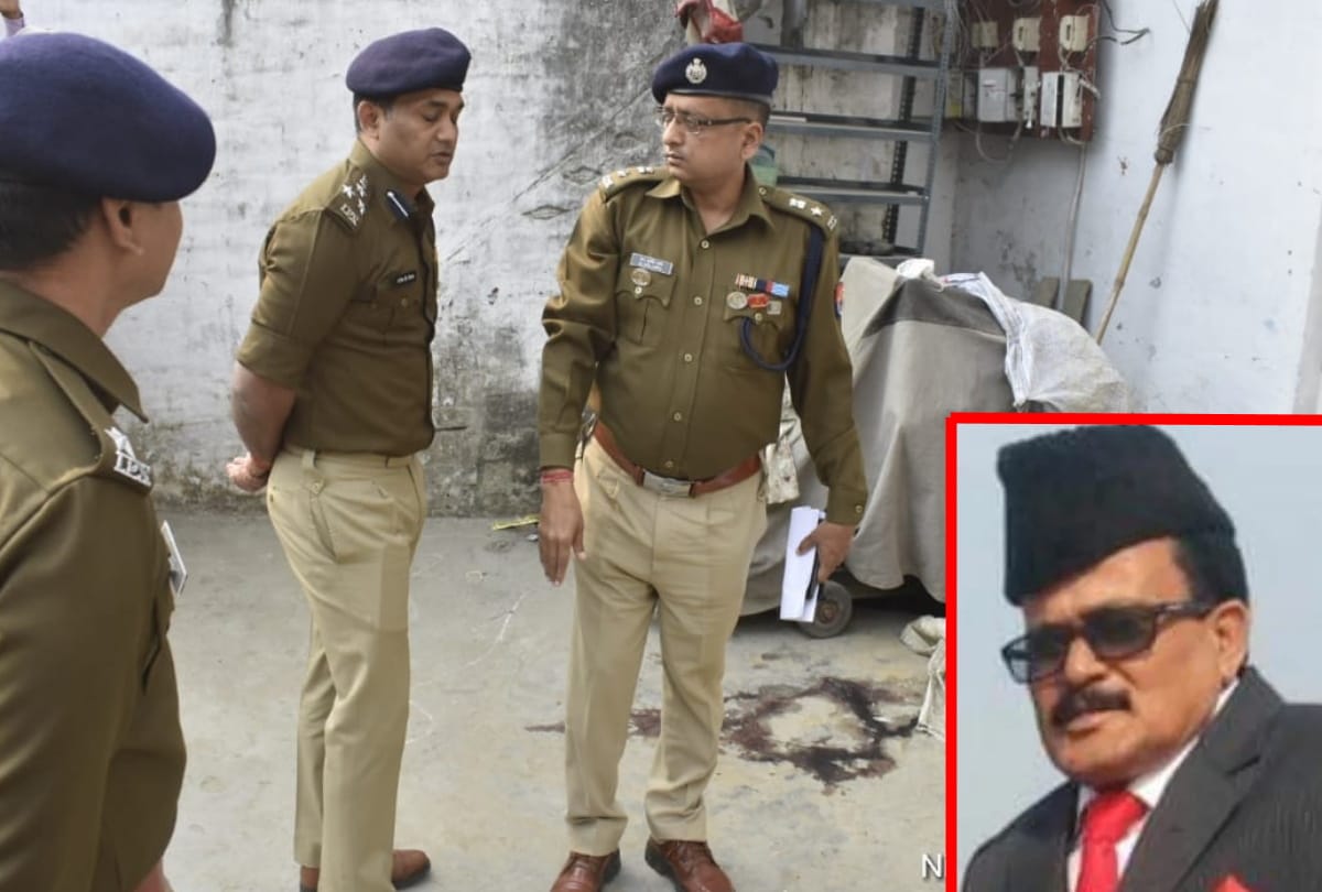 CCTV cought nusarat ullah warsi murder in gorakhpur
