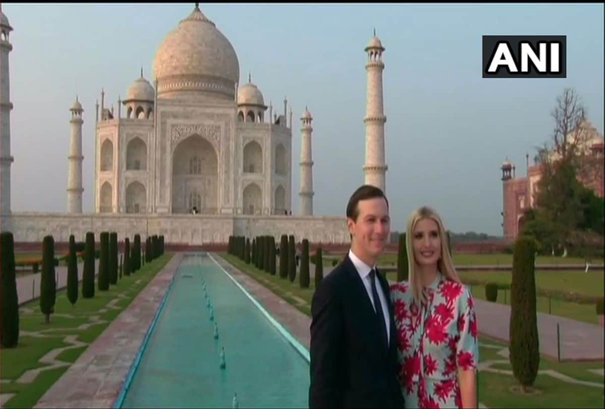 Ivanka Trump Visits Taj Mahal With Husband
