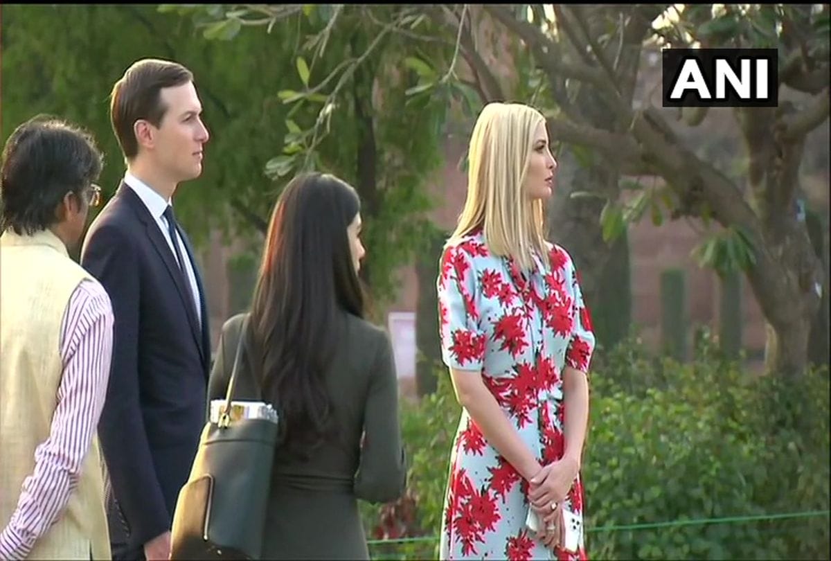 Ivanka Trump Visits Taj Mahal With Husband