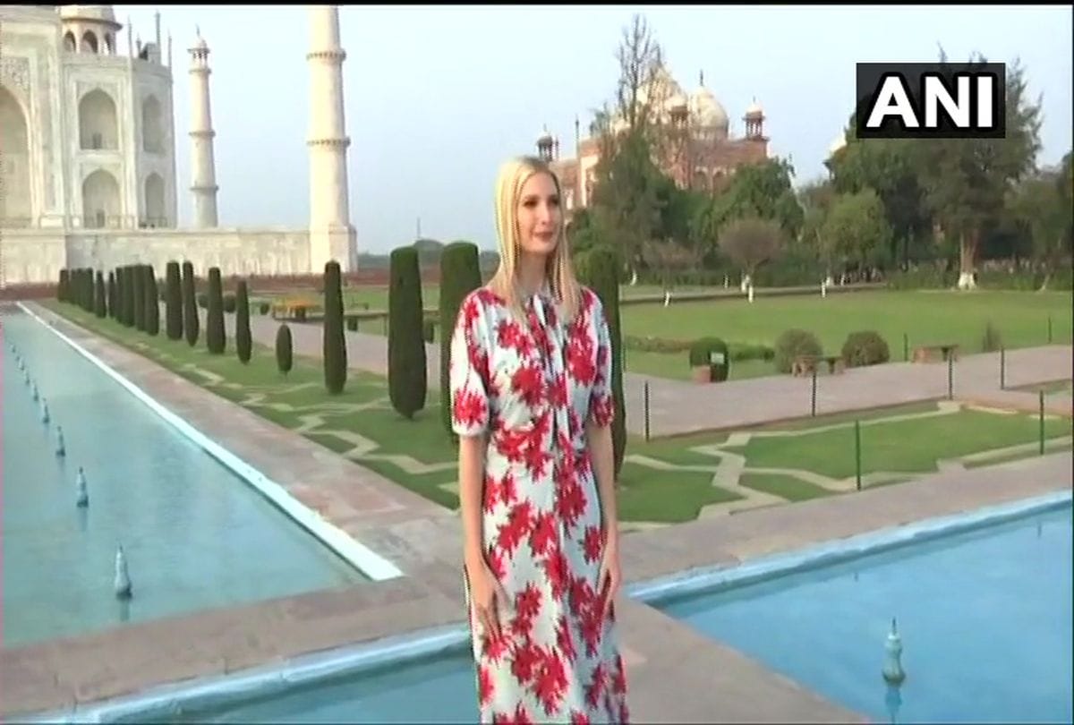 Ivanka Trump Visits Taj Mahal With Husband