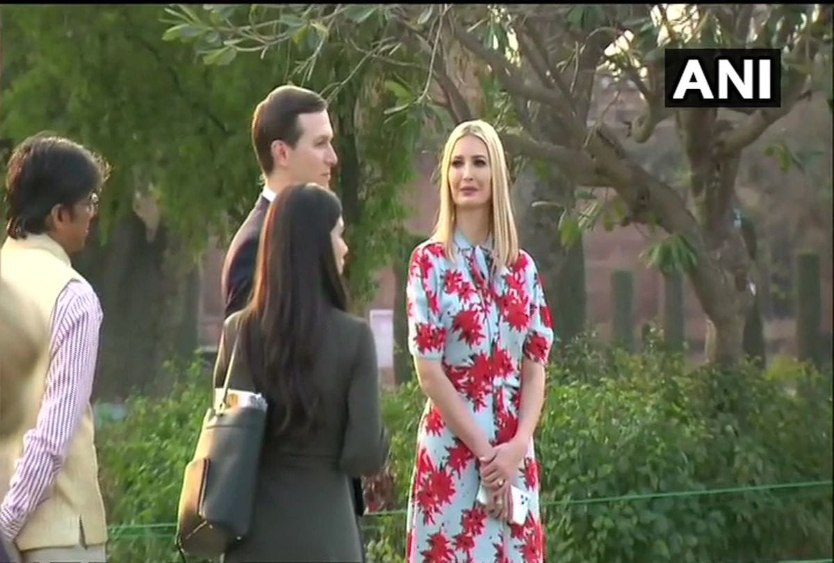 Ivanka Trump Visits Taj Mahal With Husband